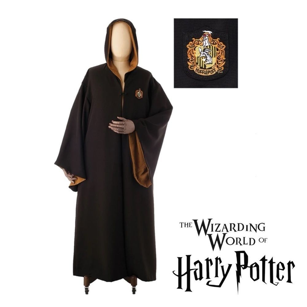 Wizarding World of Harry Potter Authentic Hufflepuff Robe Youth XXXX-S